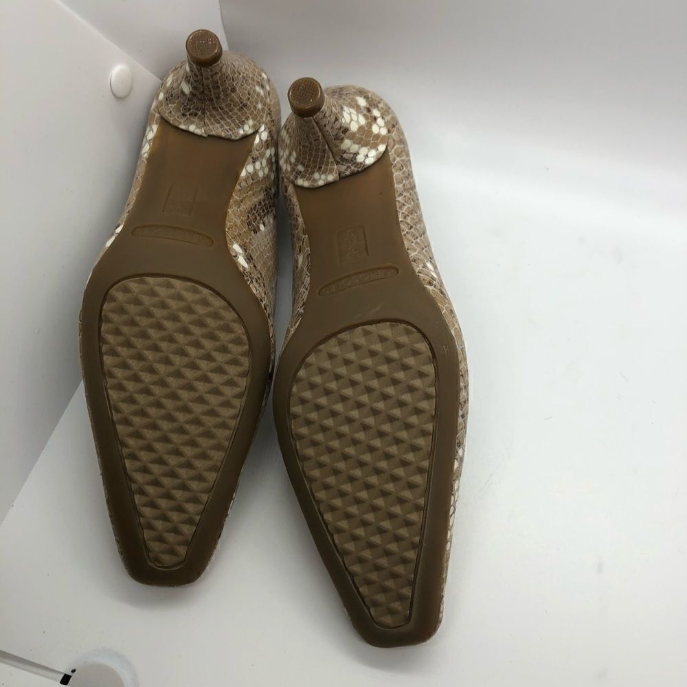 Aerosoles Bone Snake Skin Pattern Cheerful Pumps Comfort Shoes New Size 5 - Picture 12 of 13